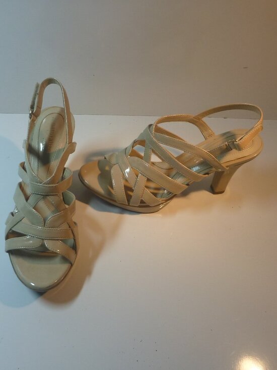 Naturalizer Delma Strappy Heeled Sandals - Picture 1 of 7